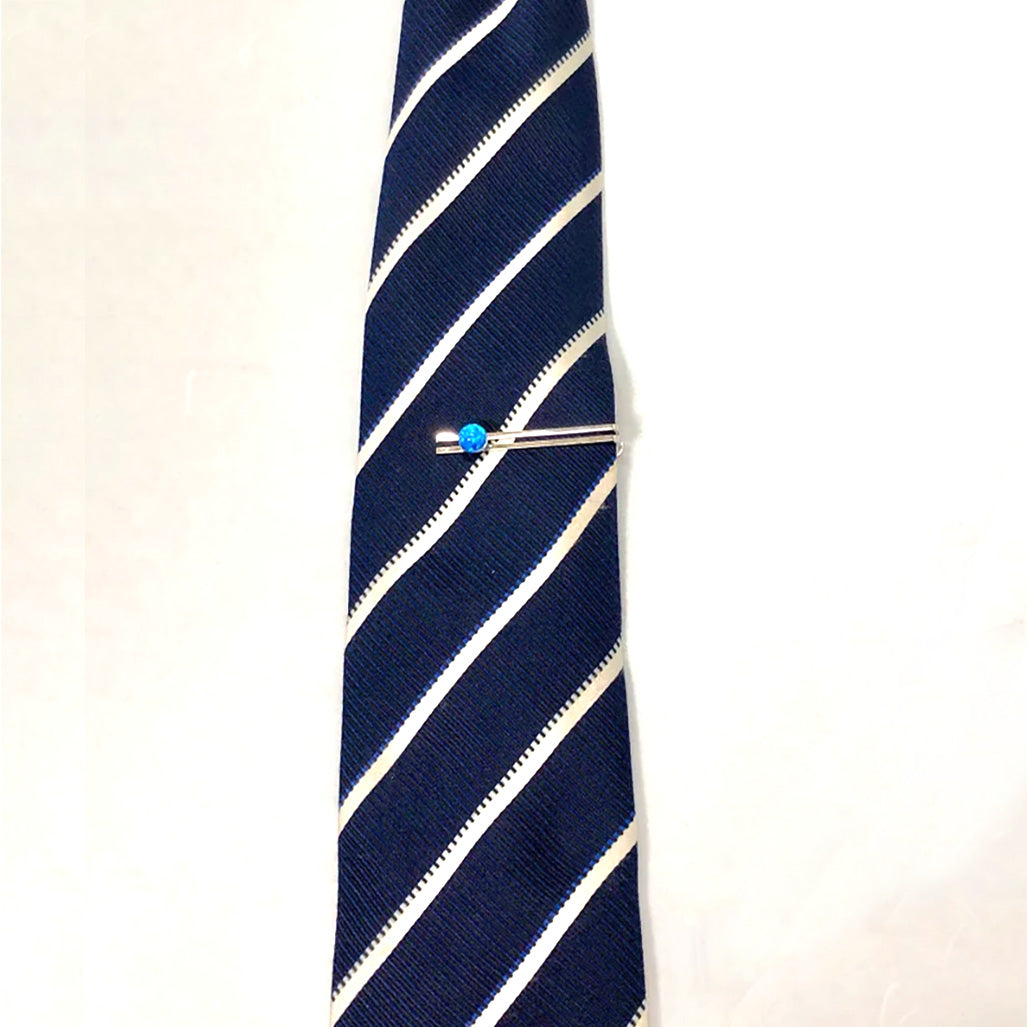 Blue Kyoto Opal Premium Tie Pin