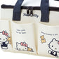 SANRIO Hello Kitty Carry Box w/ Lid M/L Work tools Cosmetic Storage Bag