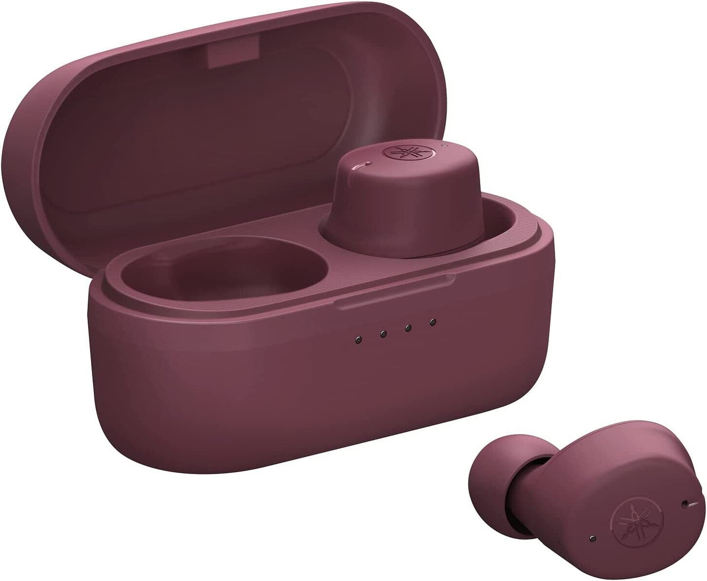 YAMAHA Wireless Earphone TW-E3C True Sound Waterproof Gaming Mode Raspberry red