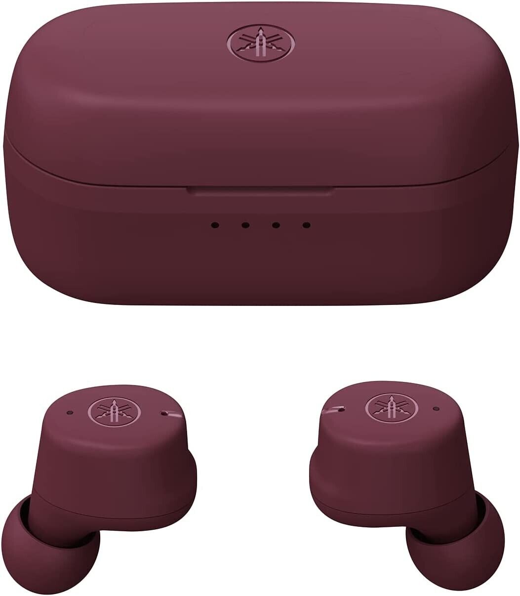 YAMAHA Wireless Earphone TW-E3C True Sound Waterproof Gaming Mode Raspberry red