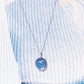Blue planet necklace