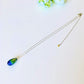 Phosphorescent Kerama Okinawa Firefly glass Premium Necklace